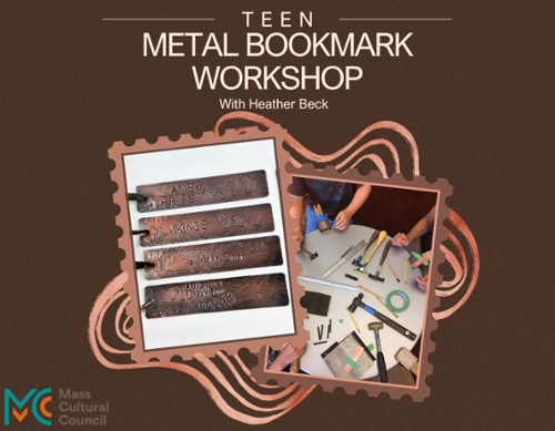 Image of metal bookmark examples.
