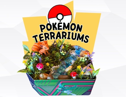 Pokemon terrarium example.