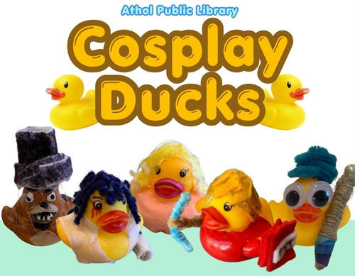 Cosplay duck examples.