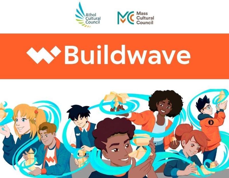 Cartoon teens with a wave. MCC & ACC logos.