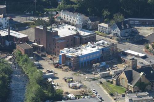 Photo Courtesy of Mike Phillips. An aerial view of the APL renovations.