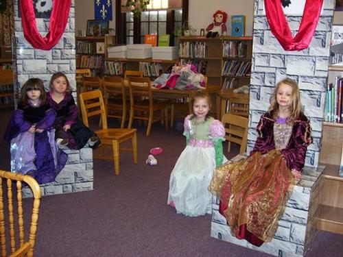 Castle Towers in the Children’s Library