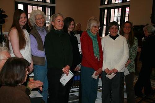 Some of the Athol Library Staff at the Dedication Celebration.