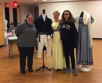 While visiting in town from Virginia these ladies attended the Fashion in Fiction program at the Athol library.