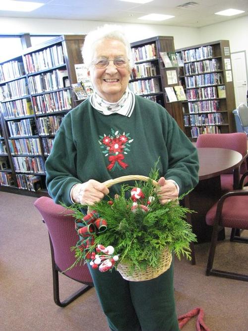 Another Winner of the Holiday Arrangements Raffle