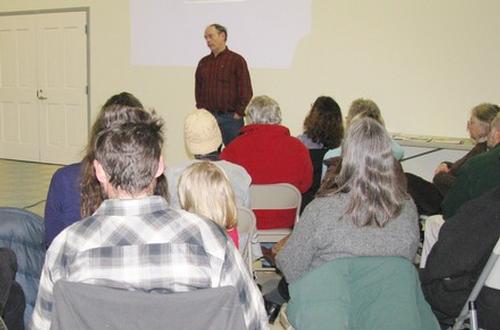 Jack Kitteredge leading discussion at GMO program January 2013.