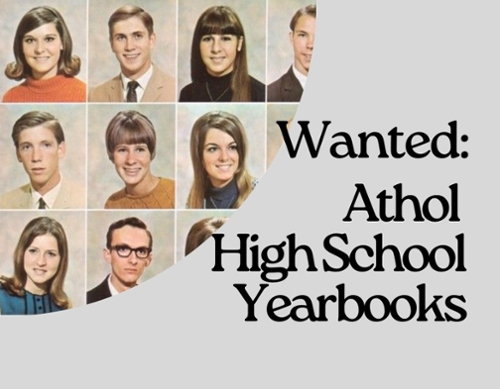Yearbook snapshot with the same text as the news item title.