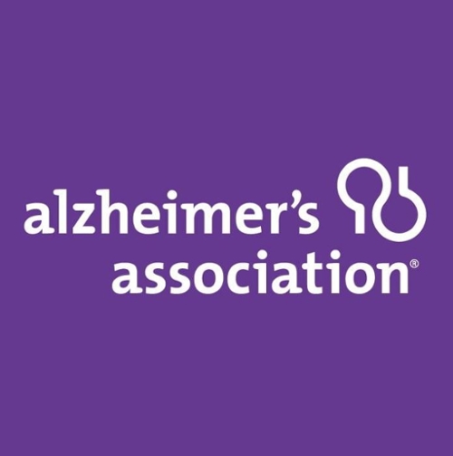 Purple Alzheimer’s Association LOGO.