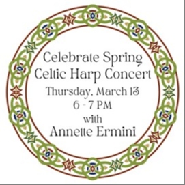 A circloe of celtic symbols with the text about the date and time in the center.