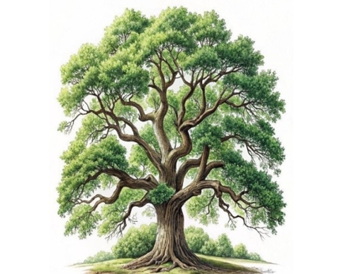 Cartoon image of a tree.